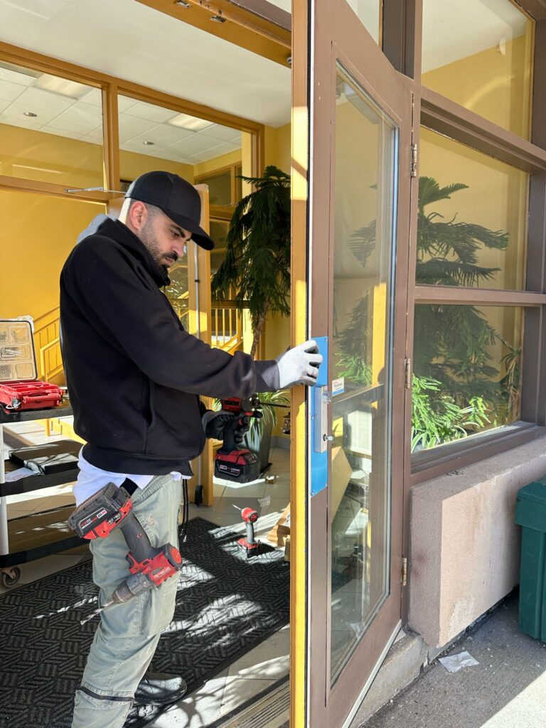 Aluminum Door Repair