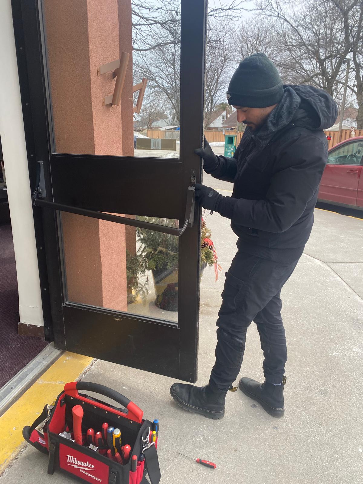 Commercial Lock Change